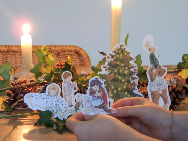 Petites figurines de Noël